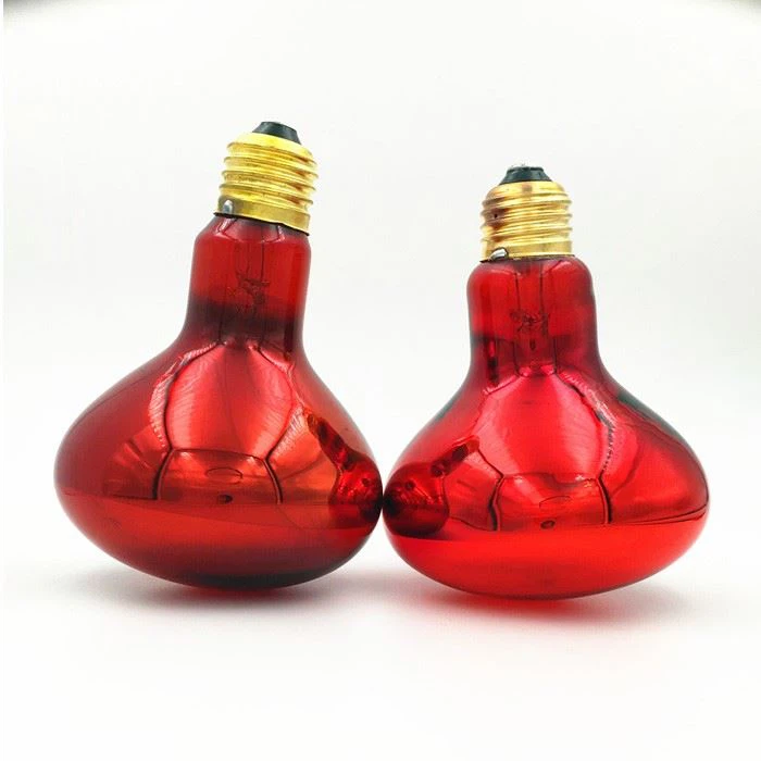 Red Heat Lamp Bathroom